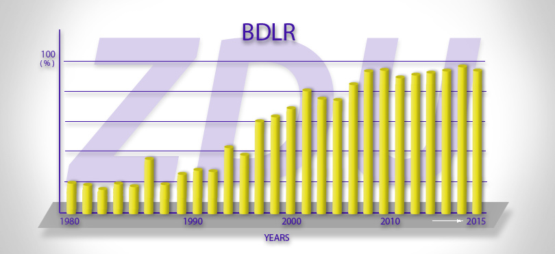 Increase of basic dynamic load ratings (BDLR)